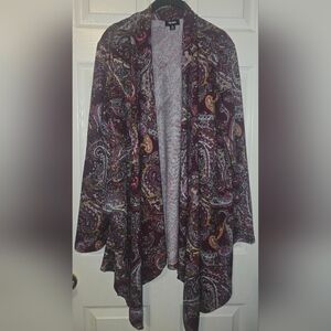 Paisley print cardigan‎